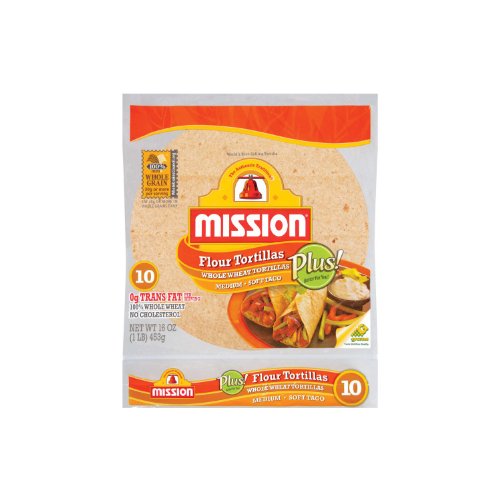 Algopix Similar Product 5 - Mission Whole Wheat Flour Tortillas