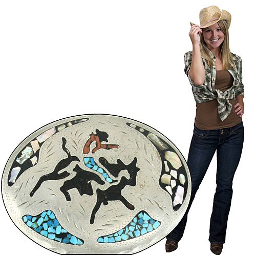 Algopix Similar Product 4 - 2 ft 10 in Western Cowboy Rodeo