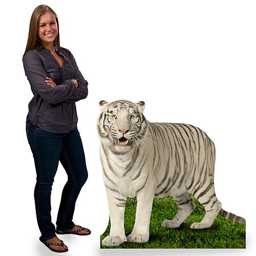 Algopix Similar Product 8 - 3 ft 10 in Jungle Safari White Tiger