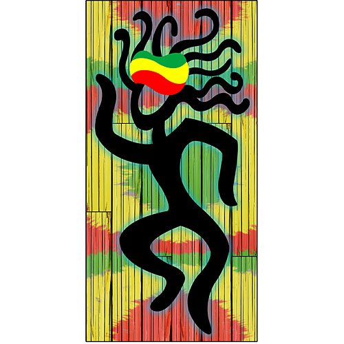 Algopix Similar Product 19 - 7 ft 4 in Rastafarian Standee Standup