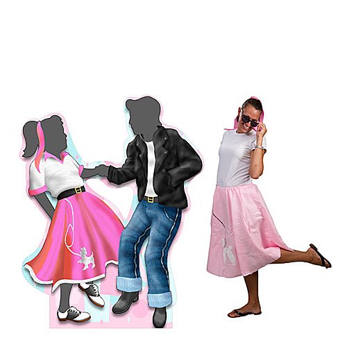 Algopix Similar Product 12 - 6 ft 50s Fifties Dancing Couple