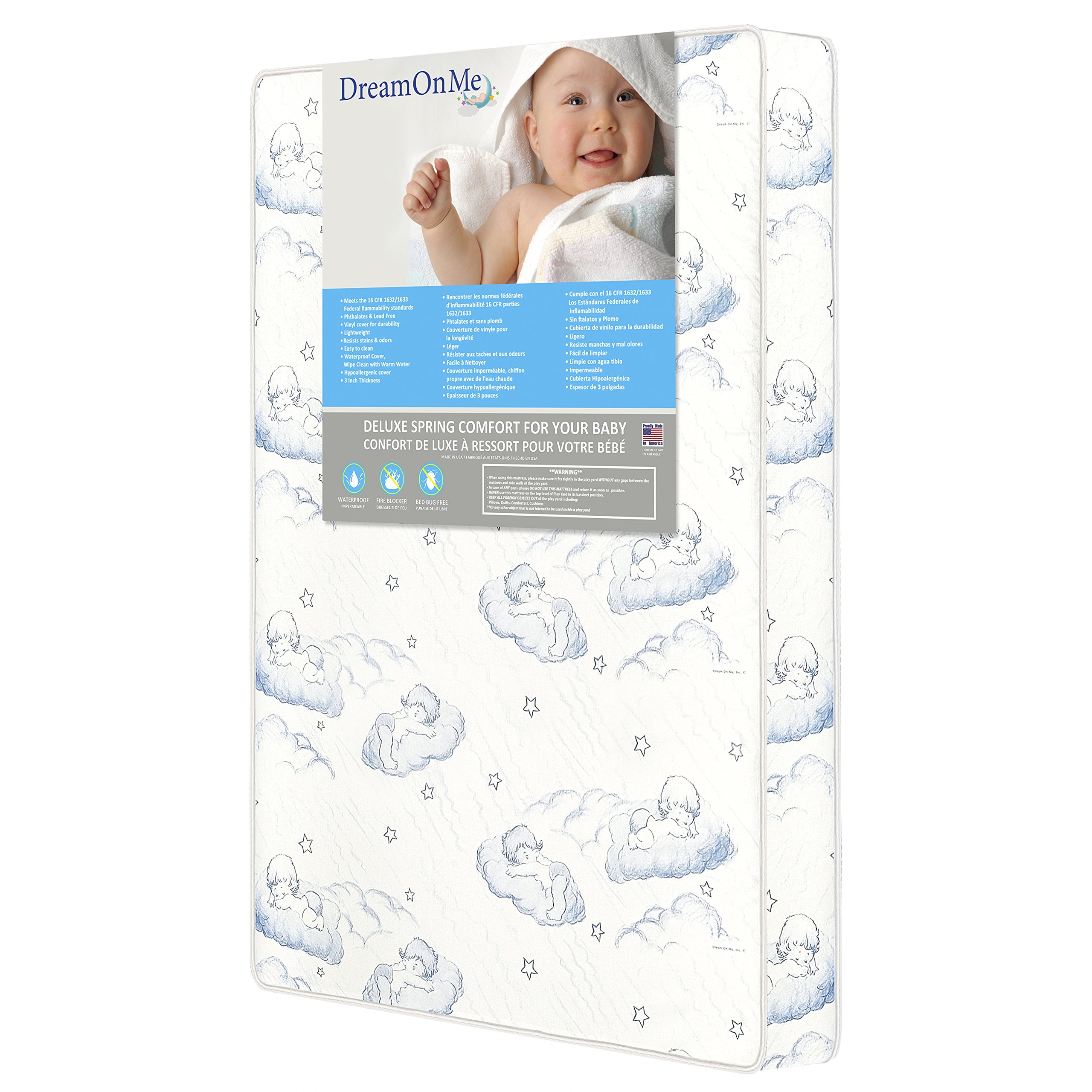 Algopix Similar Product 7 - Dream On Me5 Inner Spring Play Yard