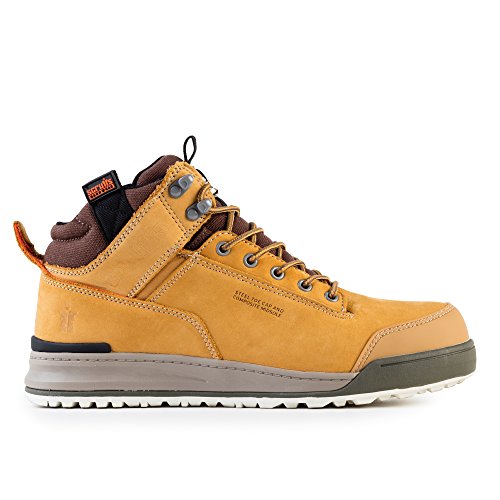 Algopix Similar Product 12 - Scruffs Mens Safety Boots Yellow Tan