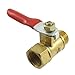 Algopix Similar Product 3 - uxcell Ball Valve ShutOff Valve 14PT