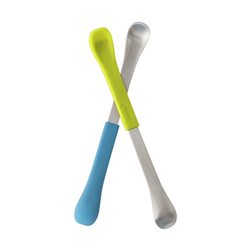 Algopix Similar Product 1 - Boon Swap 2-in-1 Baby Spoon, Blue/Green