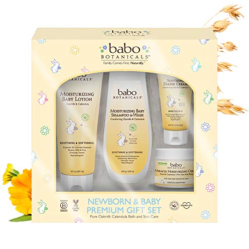 Algopix Similar Product 18 - Babo Botanicals Newborn Essentials Set