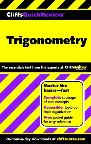 Algopix Similar Product 18 - CliffsQuickReview Trigonometry Cliffs