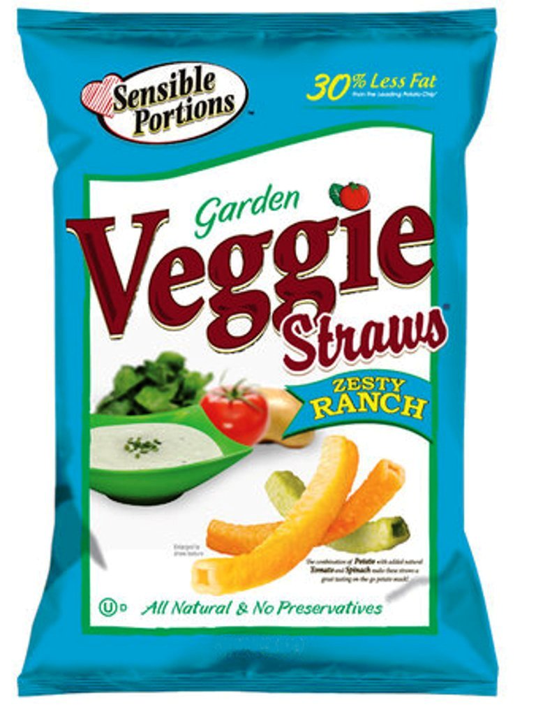 Algopix Similar Product 5 - Sensible Portions Veggie Straws Ranch
