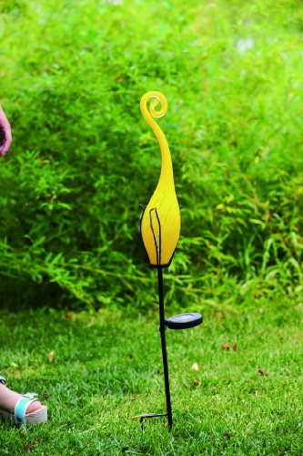 Algopix Similar Product 15 - Coloriscape Solar Fiddle Top Yard Art