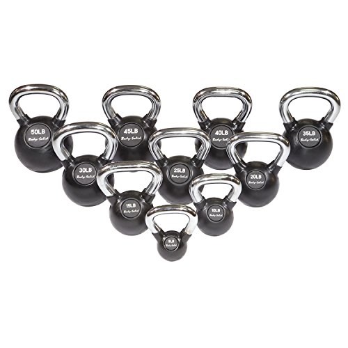 Algopix Similar Product 20 - Chrome Kettlebell Set 5-50 lbs.