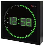 Algopix Similar Product 2 - DBTech Big Digital Green LED Square