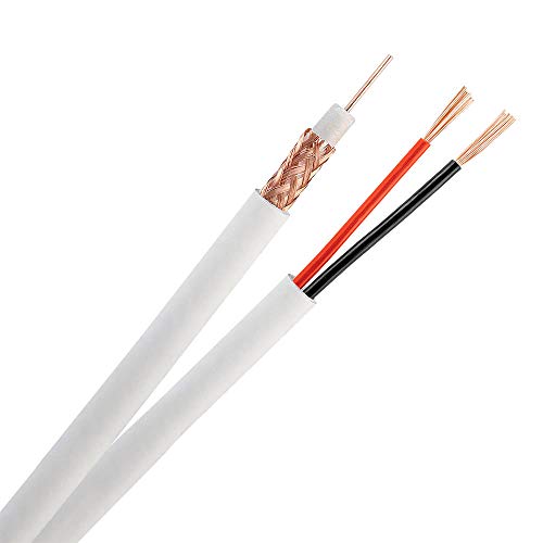 Algopix Similar Product 2 - Cmple Siamese RG592DC White 500FT