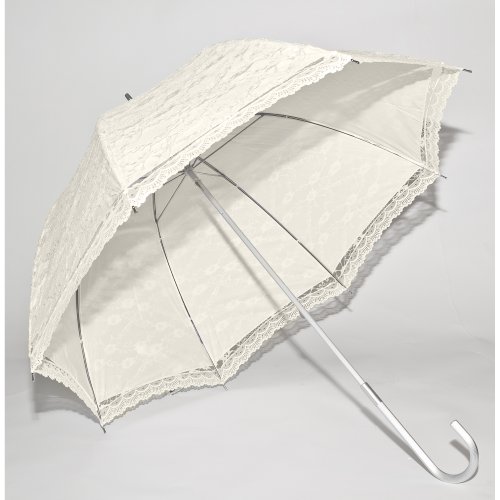 Algopix Similar Product 4 - Elite Rain Wedding Umbrella  Ivory