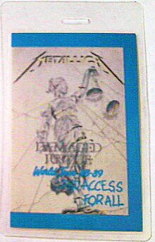 Algopix Similar Product 7 - 198889 Metallica All Access Laminated
