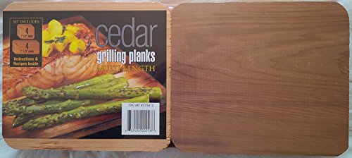 Algopix Similar Product 3 - Coastal Cuisine Cedar Grilling Planks