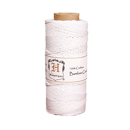 Algopix Similar Product 15 - Hemptique 1mm Bamboo Cord  Crafters