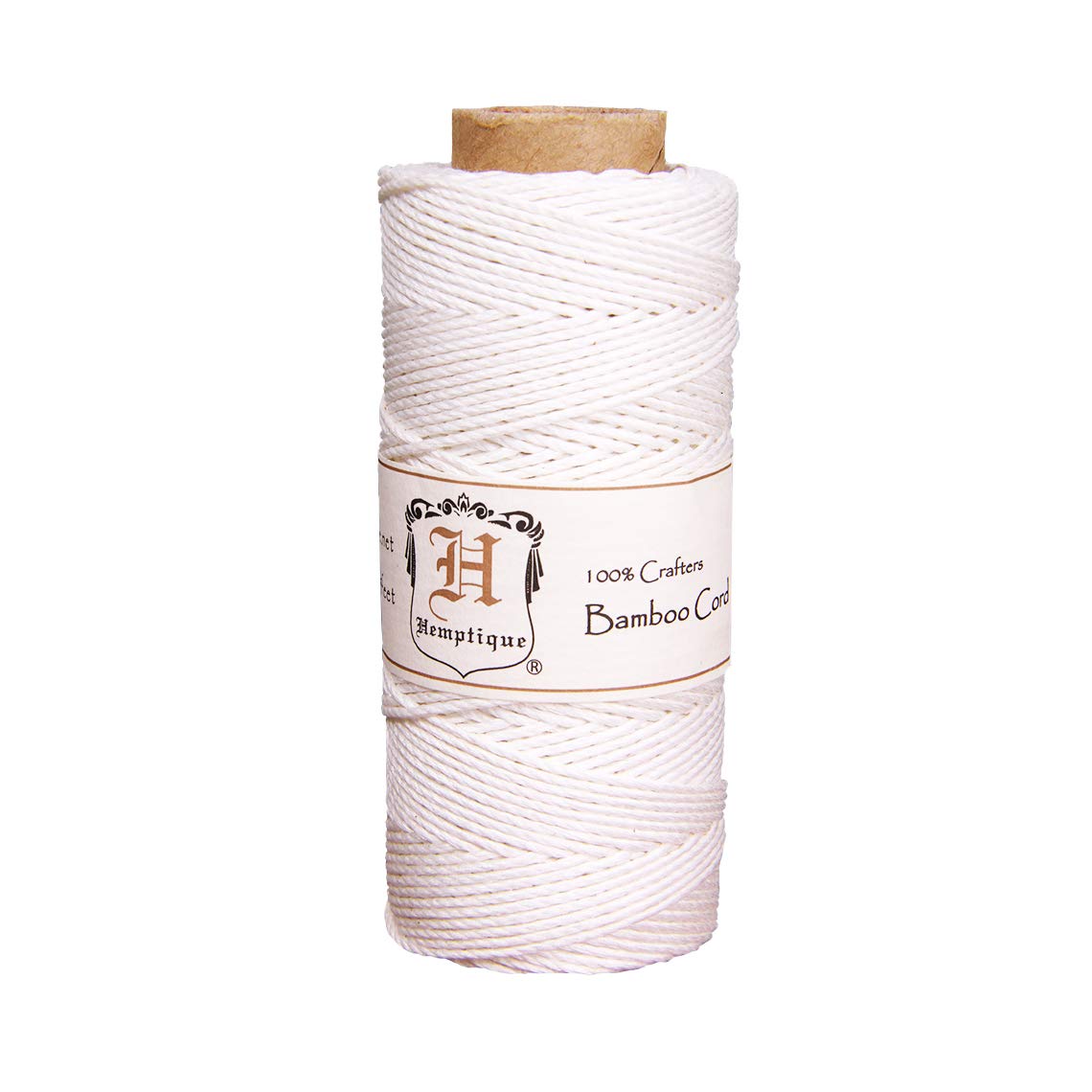 Algopix Similar Product 8 - Hemptique 1mm Bamboo Cord Crafters
