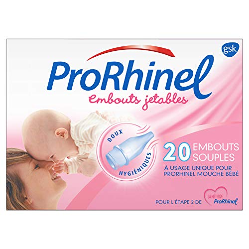 Algopix Similar Product 18 - ProRhinel 20 Embouts Jetables Souples
