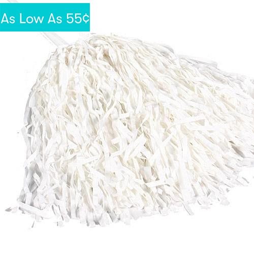 Algopix Similar Product 1 - Shindigz White Pom Poms QTY 1