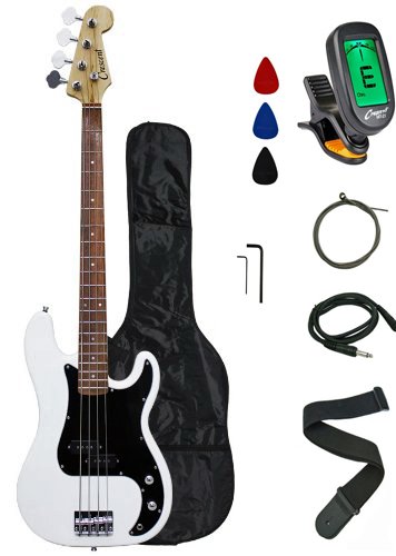 Algopix Similar Product 4 - Crescent Electric Bass Guitar Starter