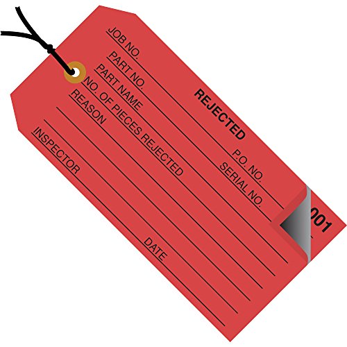 Algopix Similar Product 20 - AviditiRejected Inspection Tags 4