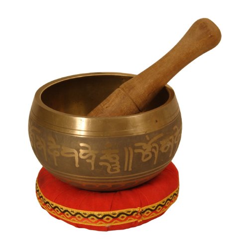 Algopix Similar Product 10 - Singing Bowl, Decor,4 3/4",5-Buddha,Blem