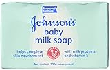 Algopix Similar Product 20 - Johnson  Johnson Baby Milk Soap with