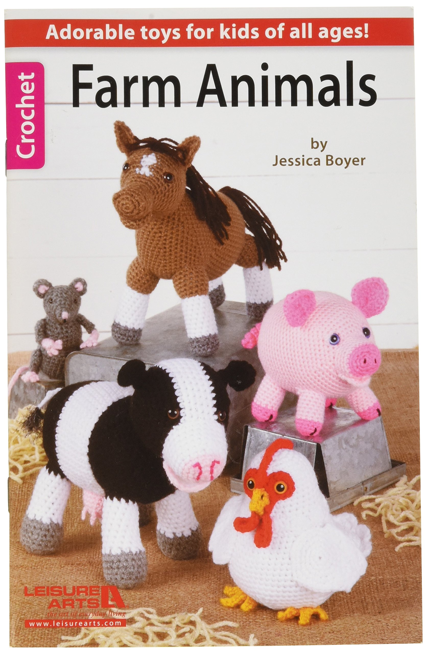 Algopix Similar Product 12 - LEISURE ARTS 75429 -Farm Animals