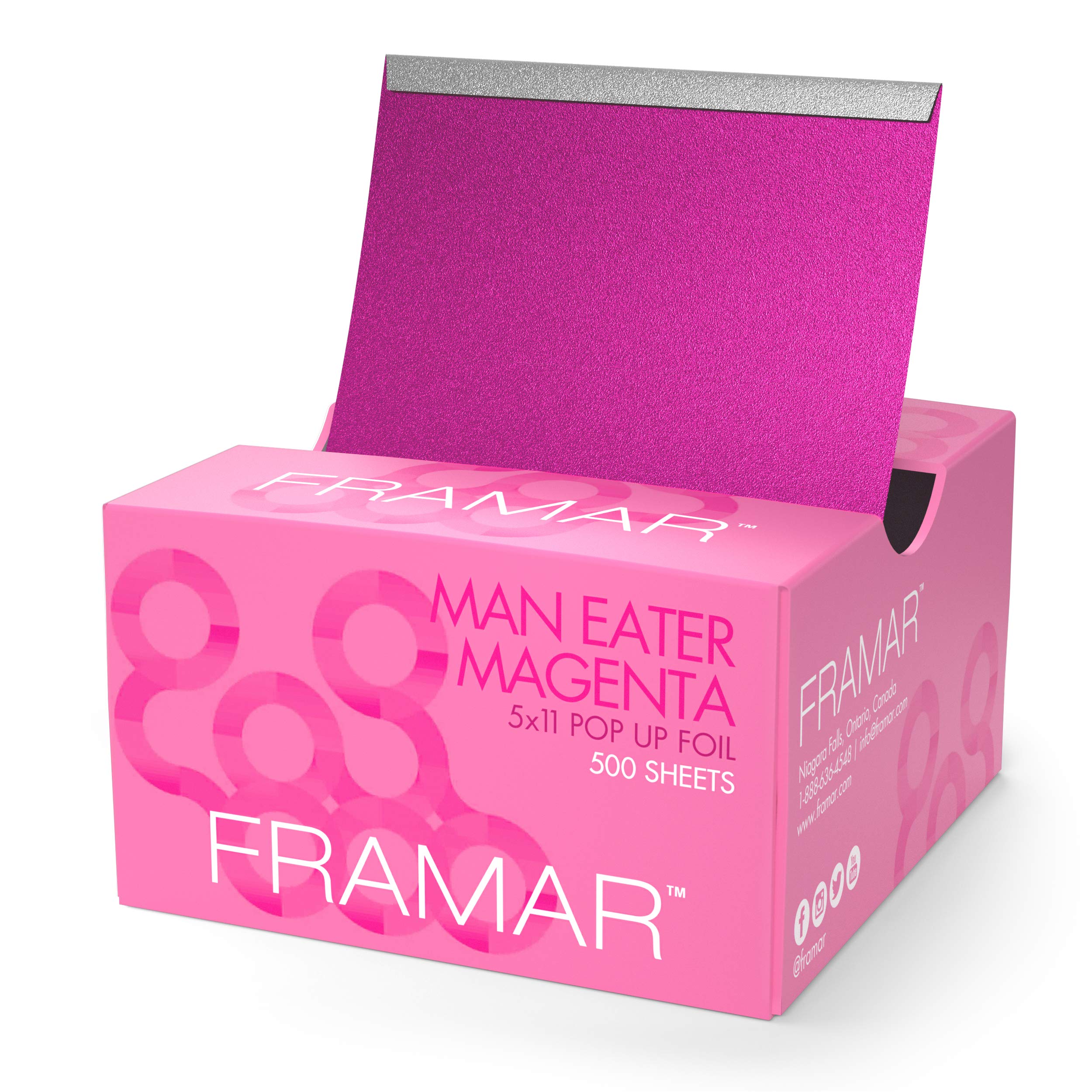 Algopix Similar Product 18 - Framar Magenta Pop Up Hair Foil