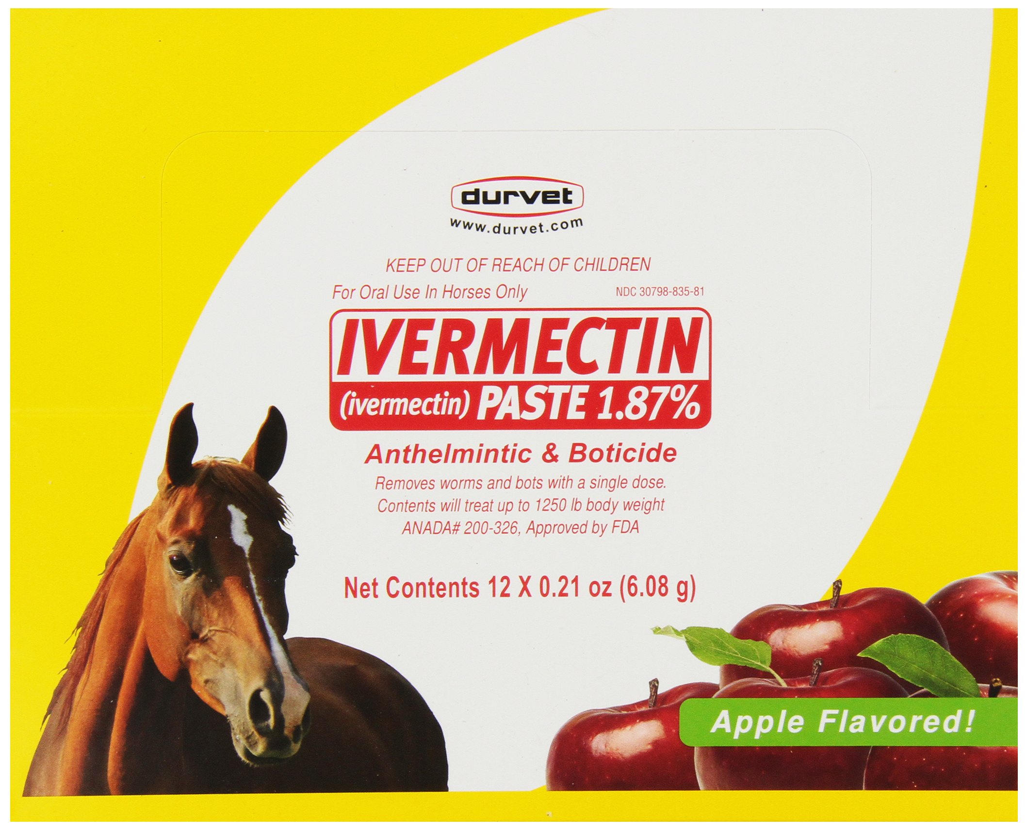 Algopix Similar Product 20 - Durvet 12Pack Ivermectin Dewormer