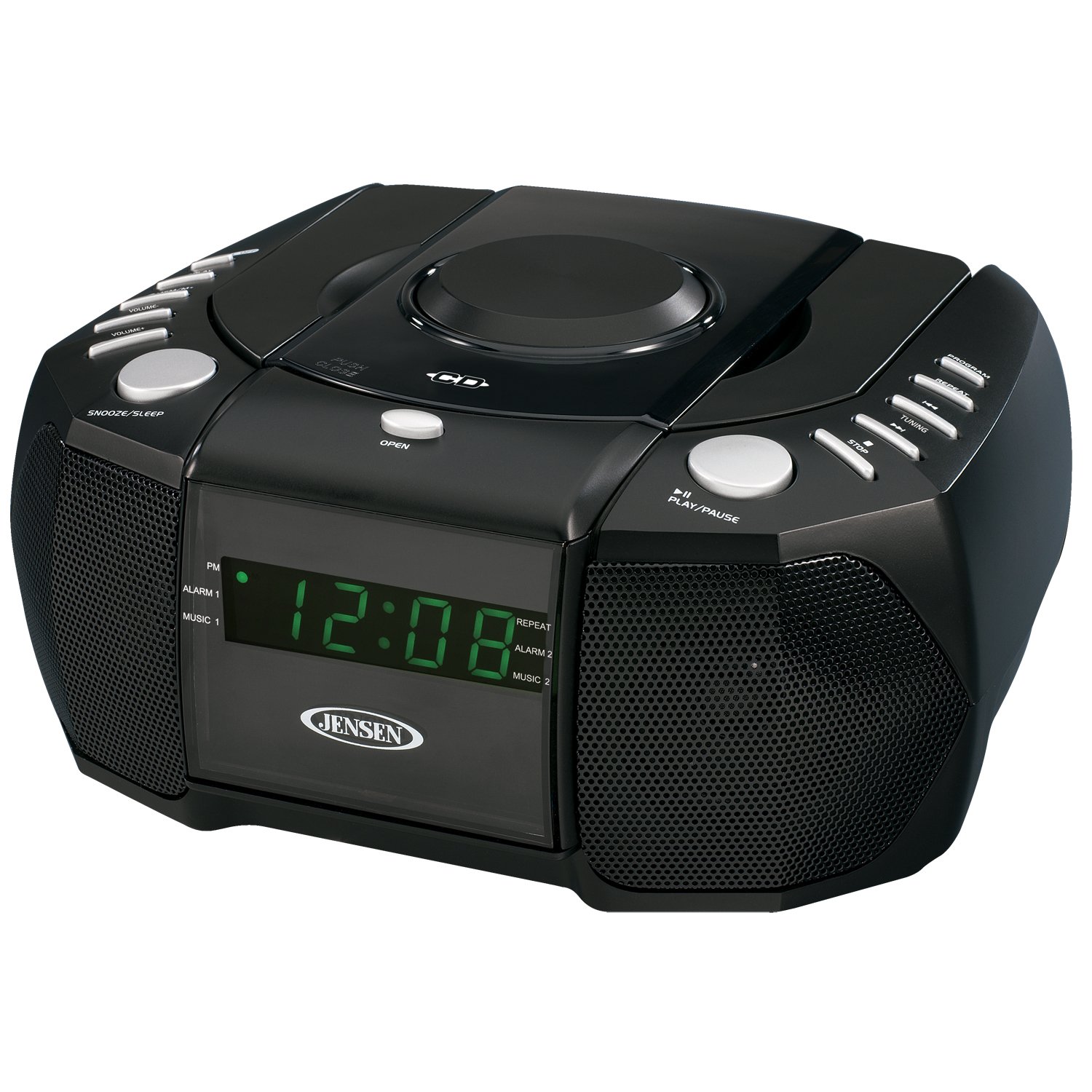 Algopix Similar Product 2 - Jensen JCR310 AMFM Stereo Dual Alarm