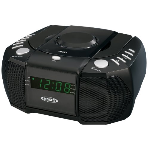 Algopix Similar Product 7 - Jensen JCR310 AMFM Stereo Dual Alarm