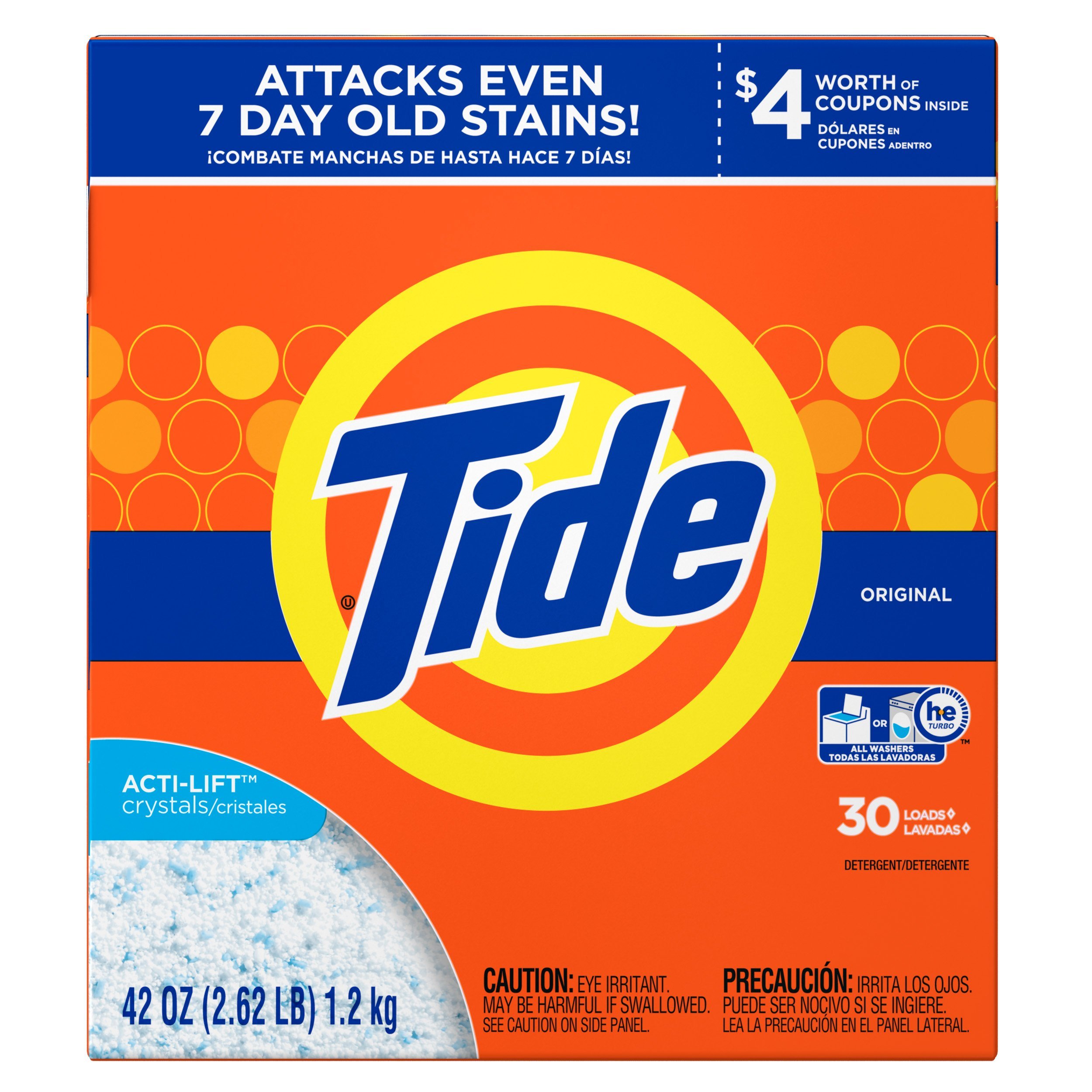 Algopix Similar Product 2 - Tide Original HE Turbo Powder Laundry