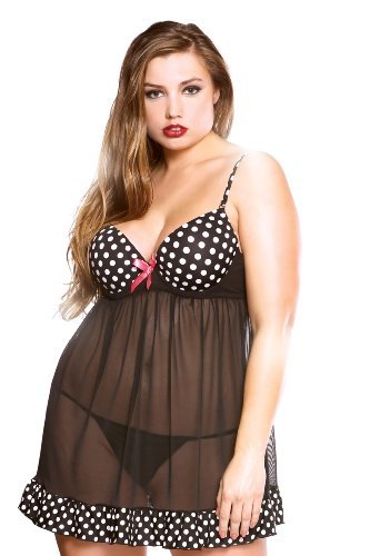Algopix Similar Product 11 - Fantasy Lingerie Womens PlusSize