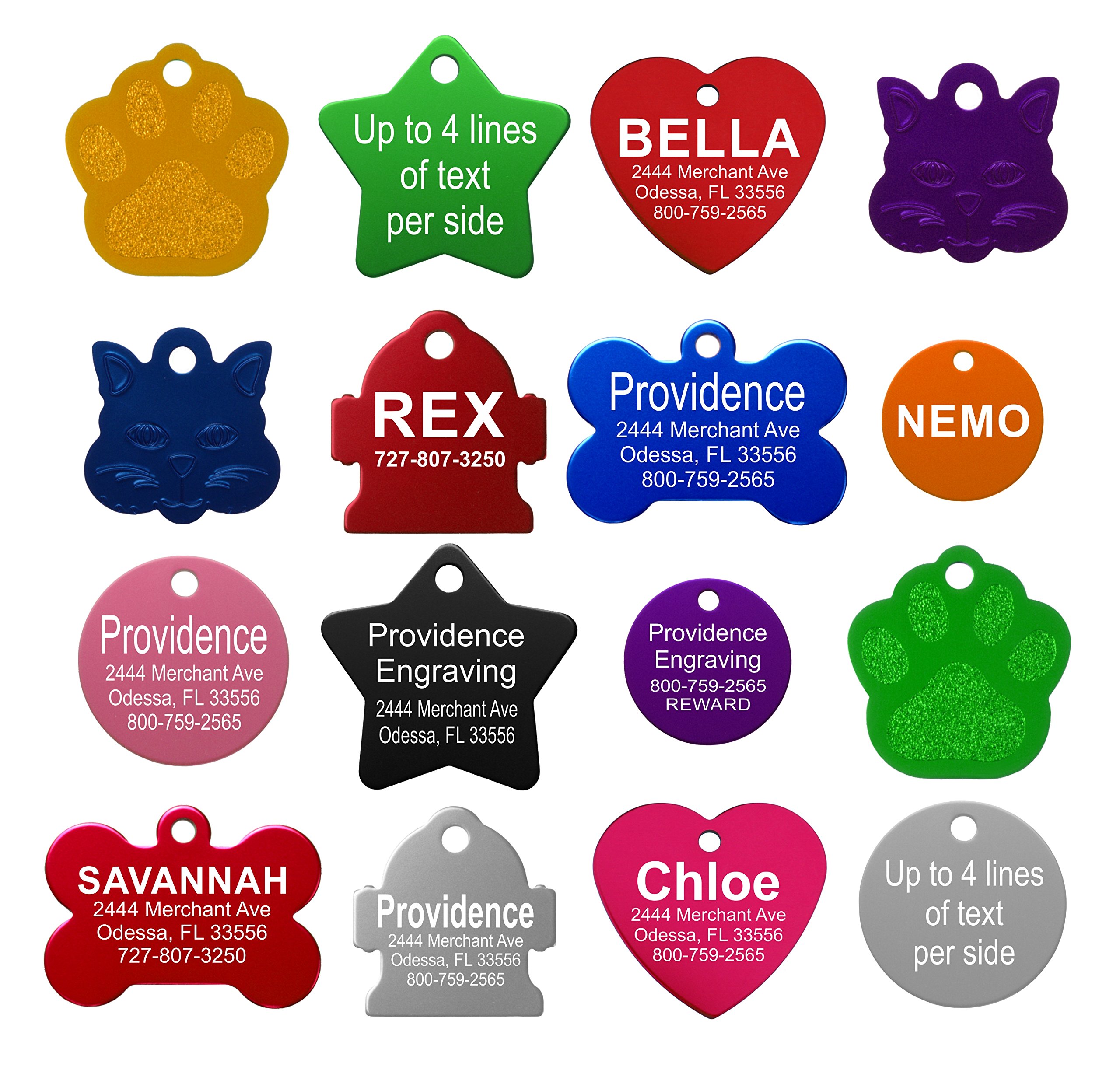 Algopix Similar Product 16 - Providence Engraving Pet ID Tags 