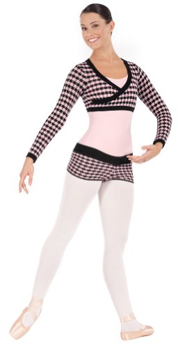 Algopix Similar Product 6 - Eurotard Houndstooth Knit Shorts