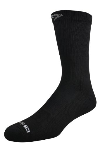 Algopix Similar Product 14 - Drymax Tennis Crew Socks Black Large