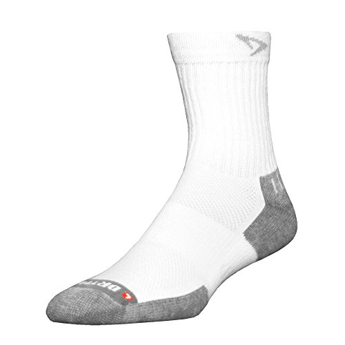 Algopix Similar Product 18 - Drymax Tennis Crew Sock  WhiteGray