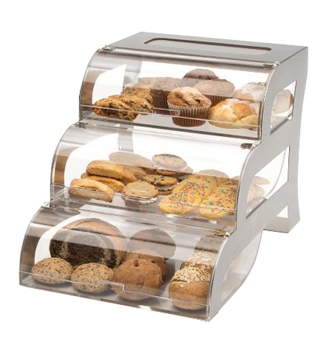 Algopix Similar Product 17 - Rosseto BK010 3Tier Acrylic Stainless