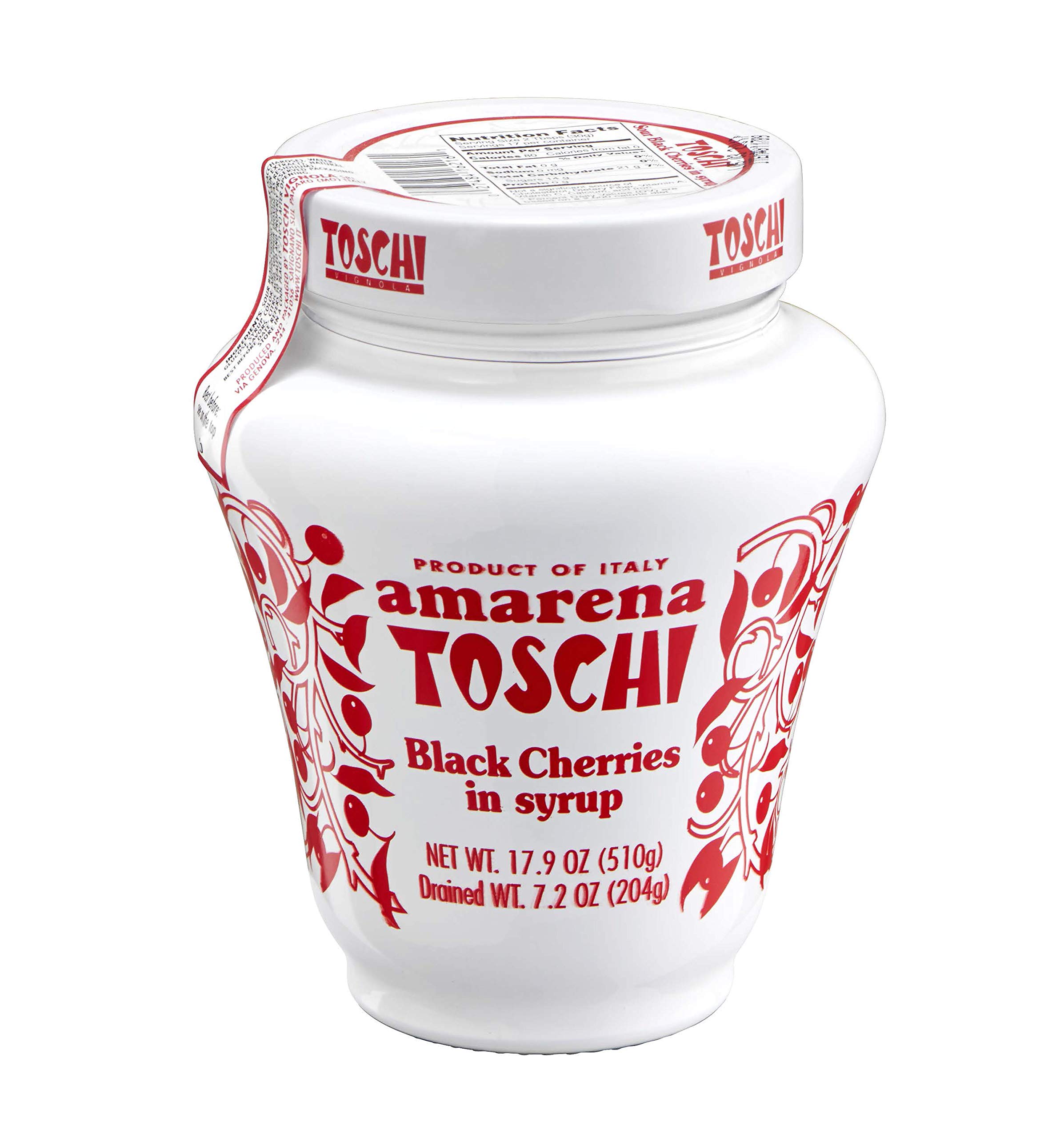 Algopix Similar Product 13 - Amarena Cherries by Toschi 18 ounce