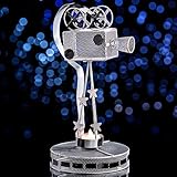 Algopix Similar Product 17 - Movie Camera Metal Centerpiece