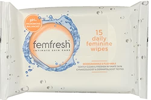 Algopix Similar Product 13 - Femfresh 15 feminine wipes - Pack of 4