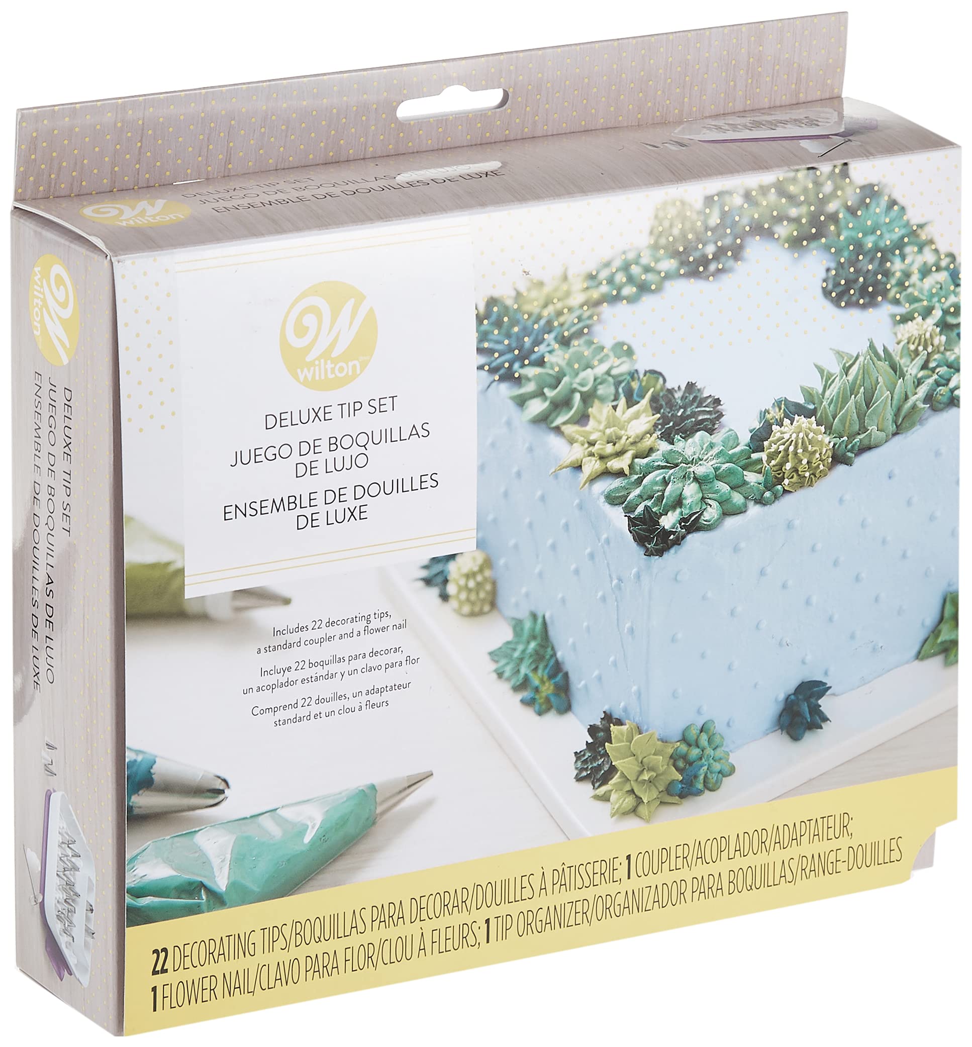 Algopix Similar Product 13 - Wilton Deluxe Tip Set  Create Assorted