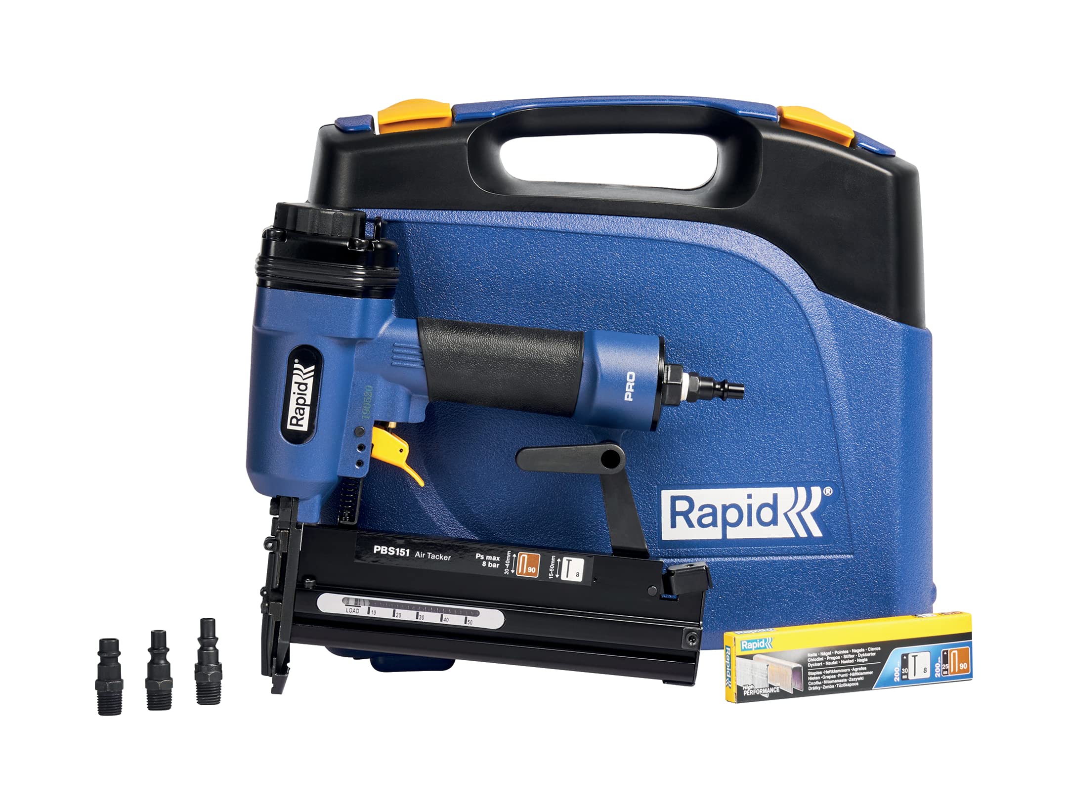 Algopix Similar Product 14 - Rapid Pneumatic Staple and Nail Gun for