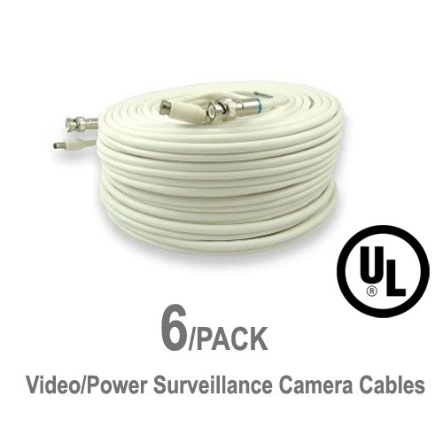 Algopix Similar Product 1 - 6 Pack UL Listed 100 ft Feet