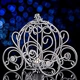 Algopix Similar Product 7 - Silver Princess Fairytale Carriage