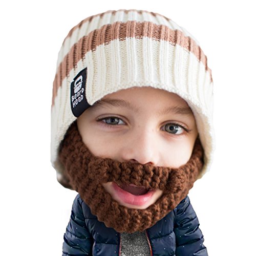 Algopix Similar Product 11 - Beard Head Kid Scruggler Beard Beanie