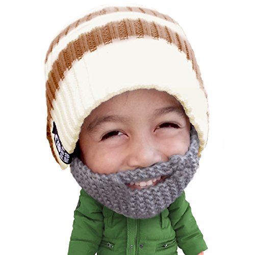 Algopix Similar Product 6 - Beard Head Kid Scruggler Beard Beanie
