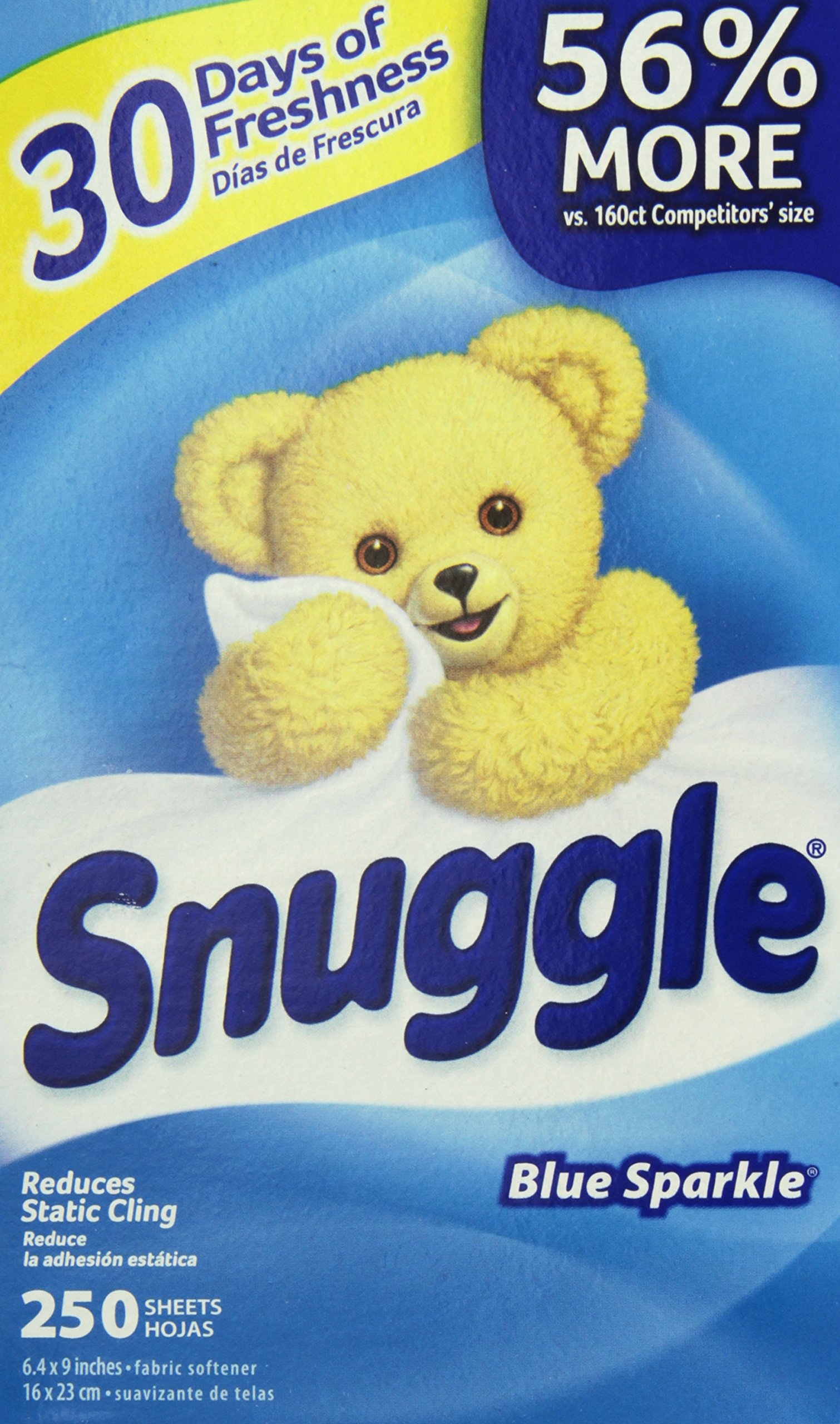 Algopix Similar Product 12 - Snuggle Fresh Dryer Sheets Blue