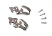 Algopix Similar Product 16 - DIRECT HARDWARE 100 X Curtain Tie Back